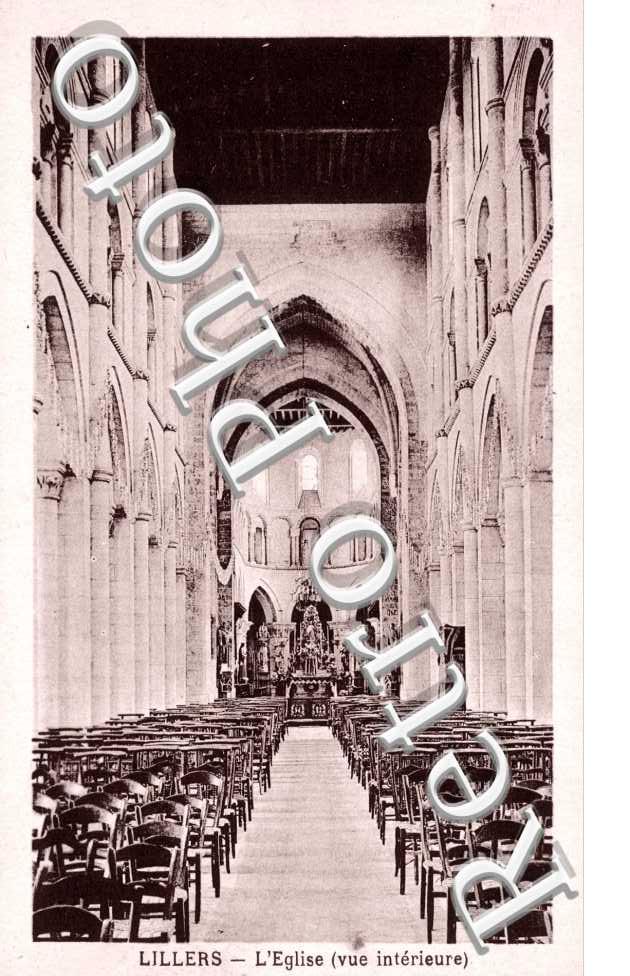L'eglise - vue interieure