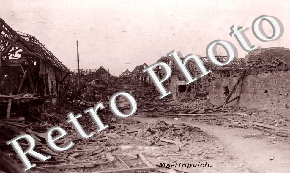 (le village detruit)