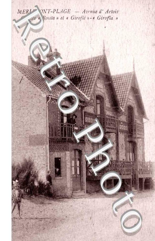 Plage - Avenue d'Artois Chalets Rosita Girofle Girofla