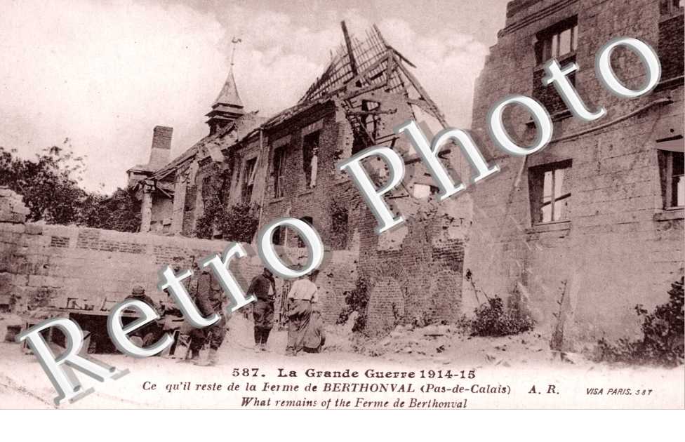 Restes de la ferme de Berthonval