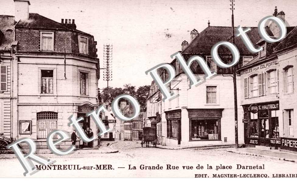 Grande rue et vue de la Place Darnetal 