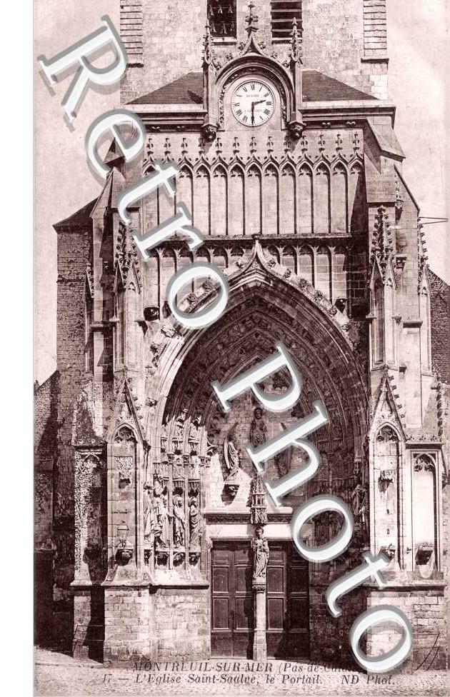 Eglise Saint Saulve, le Portail