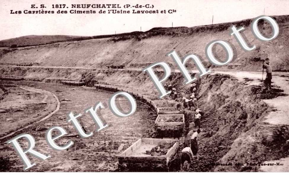 Carrieres des ciments de l&#039;usine Lavocat et Cie