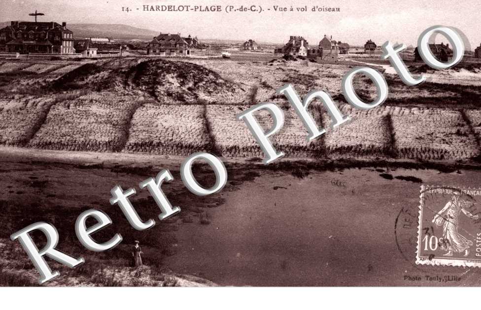 Hardelot-Plage  Vue a vol d&#039;oiseau