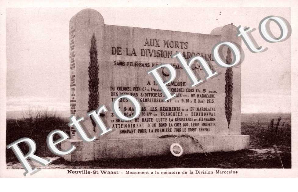 Monument a la memoire de la division marocaine