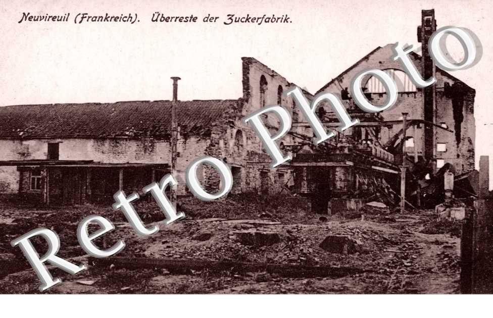 Uberreste der Zuckerfabrik