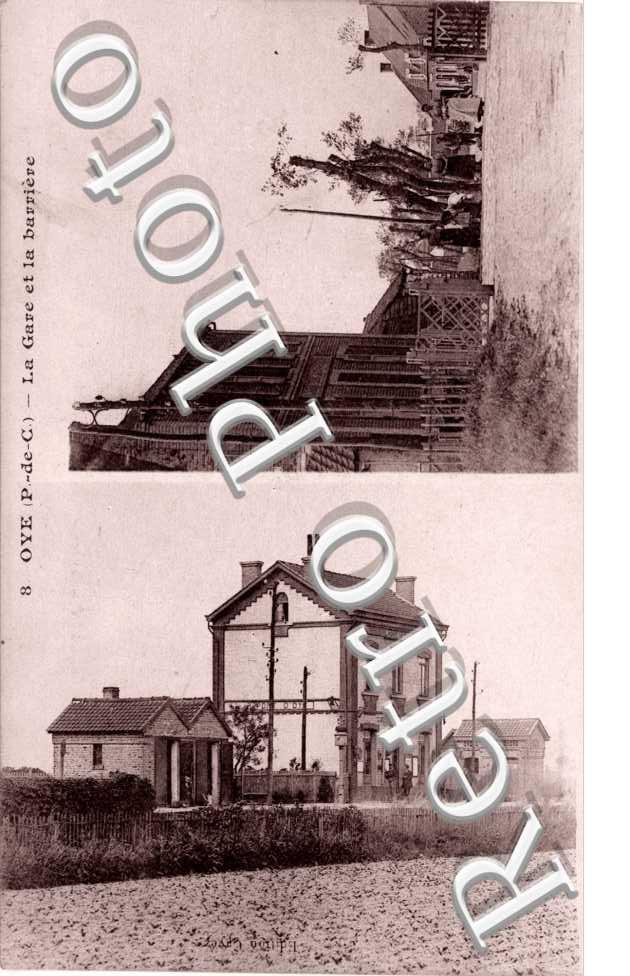 La gare et la barriere