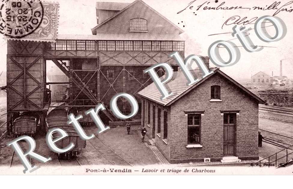 Lavoir et tirage de charbons