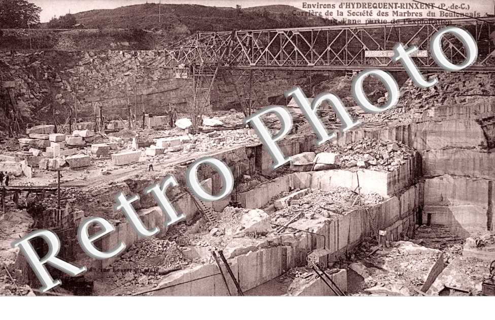 Carriere de la societe des marbres du Bloulonnais