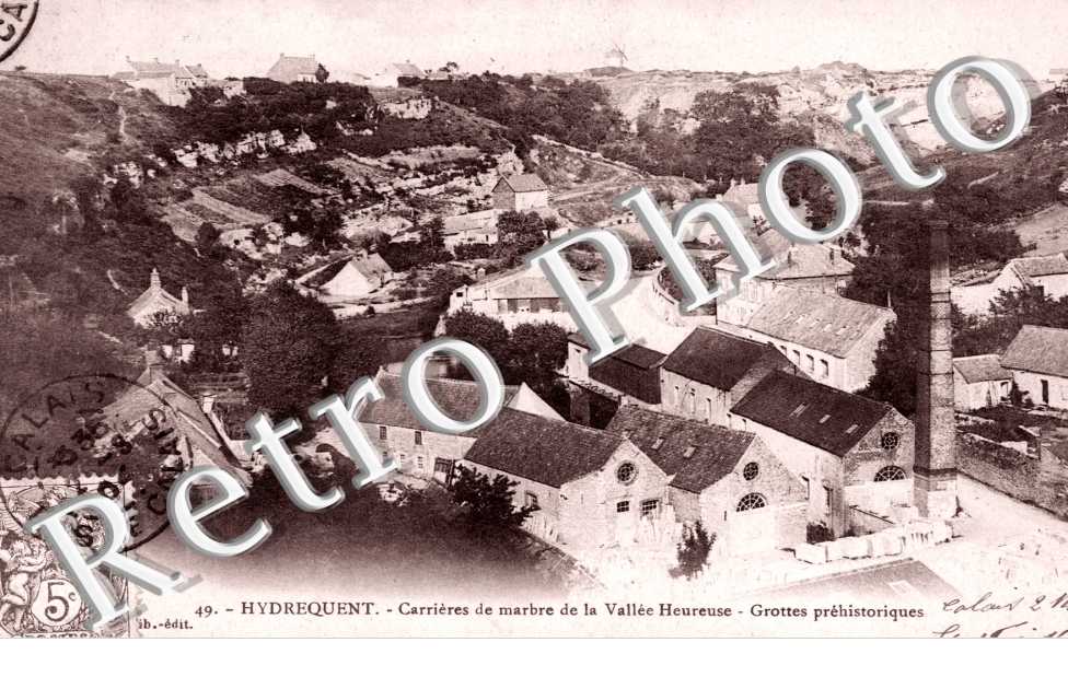 Carrieres de Marbre de l a vallee Heureuse - grottes prehistoriques