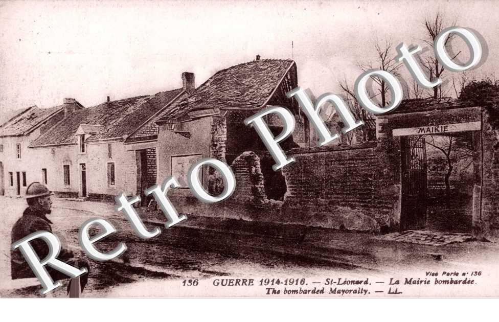 Mairie bombardee
