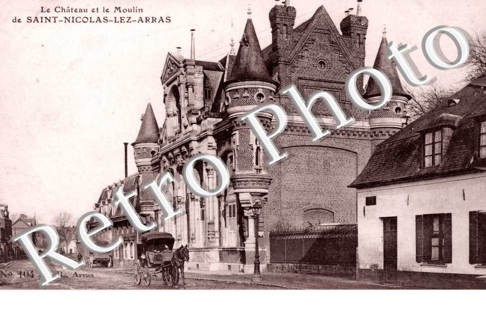Chateau et le moulin