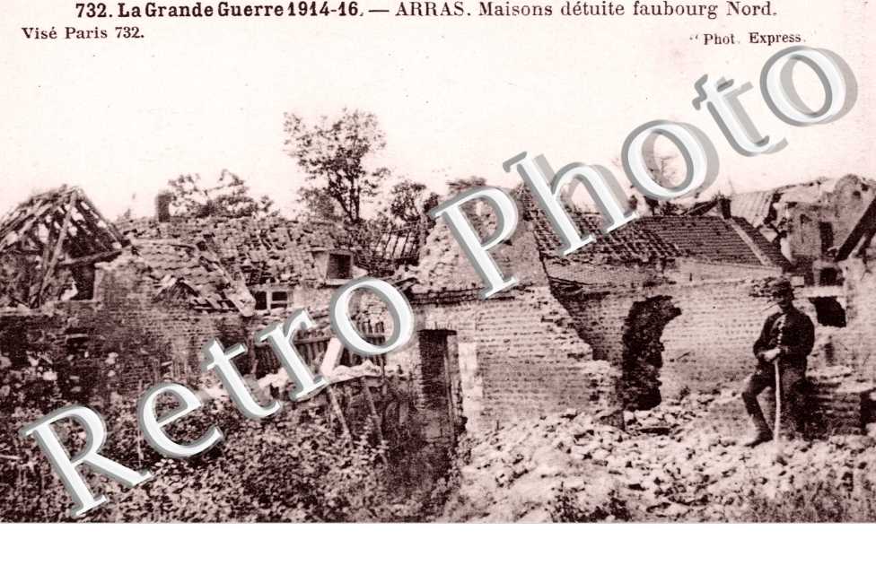 Maison detruite pendant la guerre 1914
