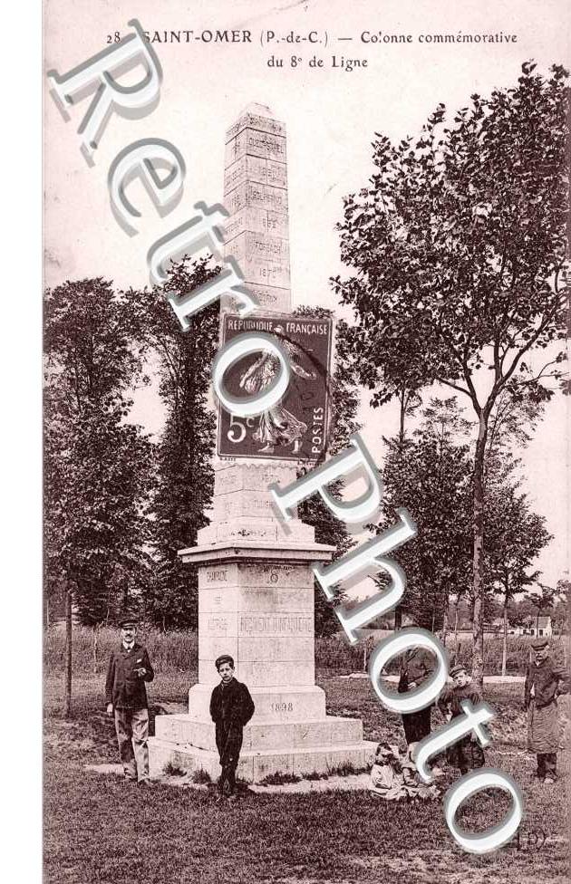 Colonne Commemorative du 8eme de Ligne