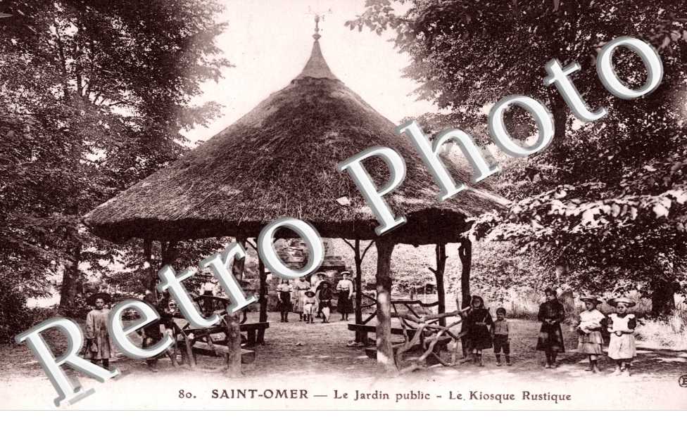 Jardin Public - le Kiosque Rustique