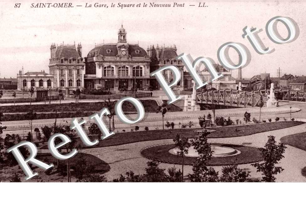 la gare, le suare et le nouveau Pont