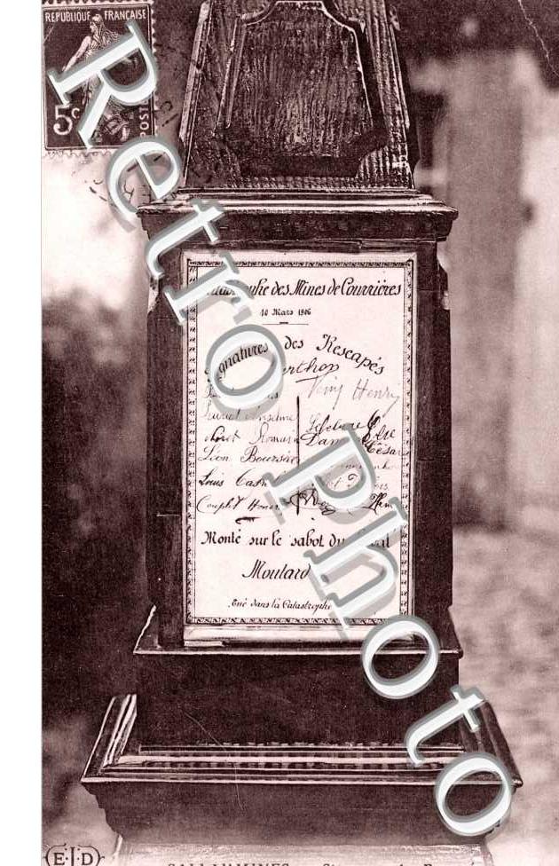 Signatures des rescapes