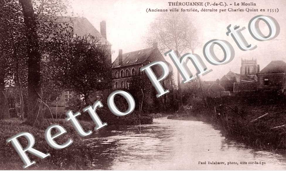 Le moulin - ancienne ville fortifiee detruite par Charles Quint en 1553