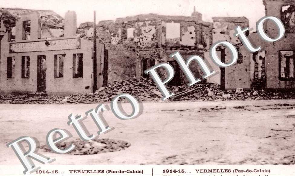 Un trou fait par un obus