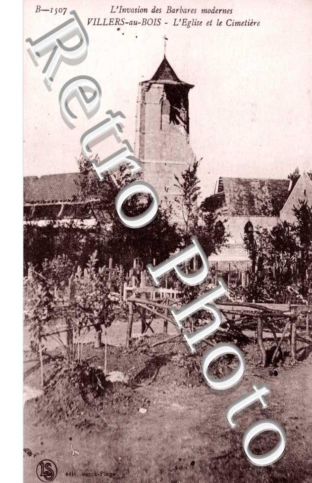 L&#039;eglise et le cimetiere