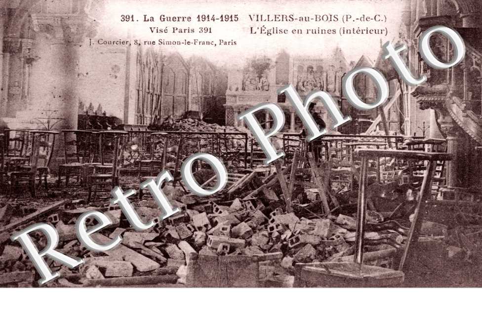 L&#039;eglise en ruines