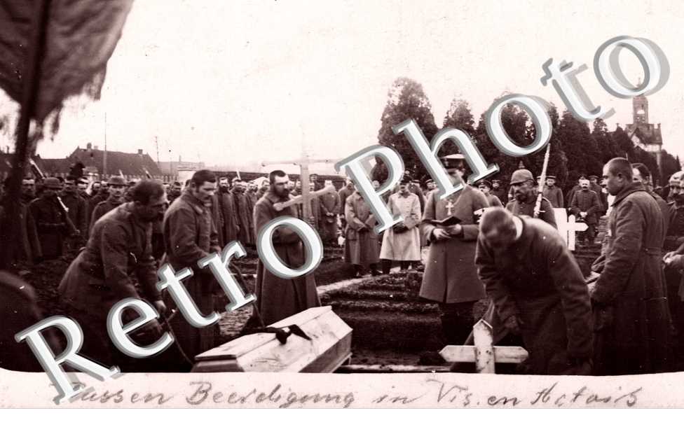 Russen Beerdigung in Vis en Artois septembe 1915 