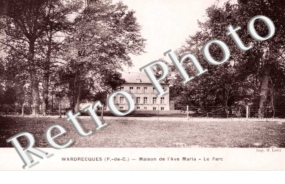 Maison de l&#039;Ave Maria - le parc