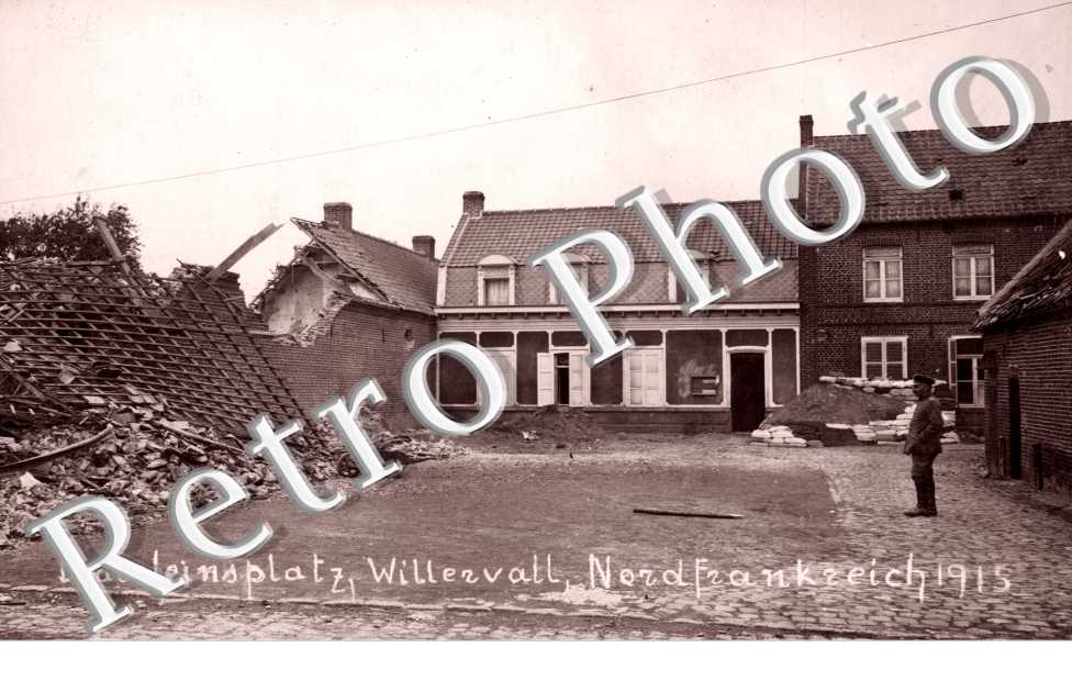 Doderleinsplatz  - carte militaire allemande 1915