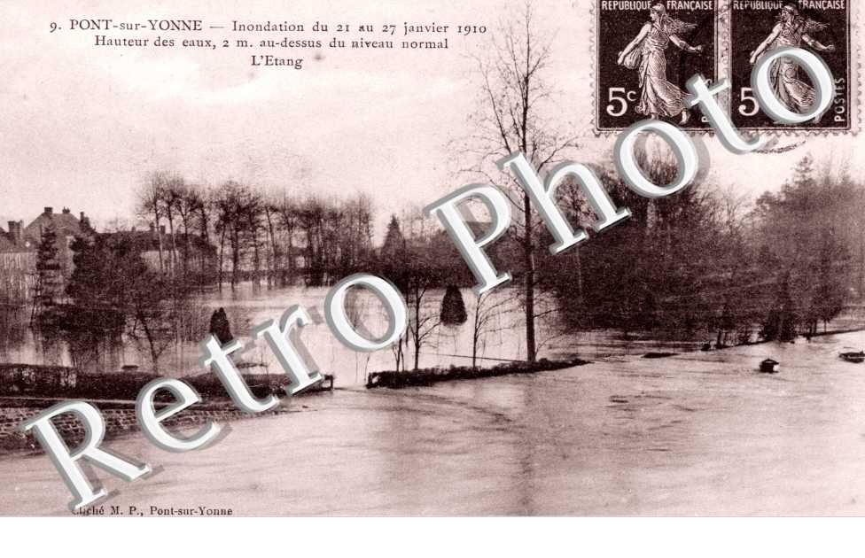 Unondations du 21 au 27 Janvier 1910