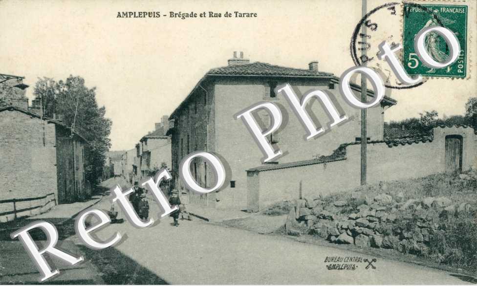 Bregade et rue de Tarare