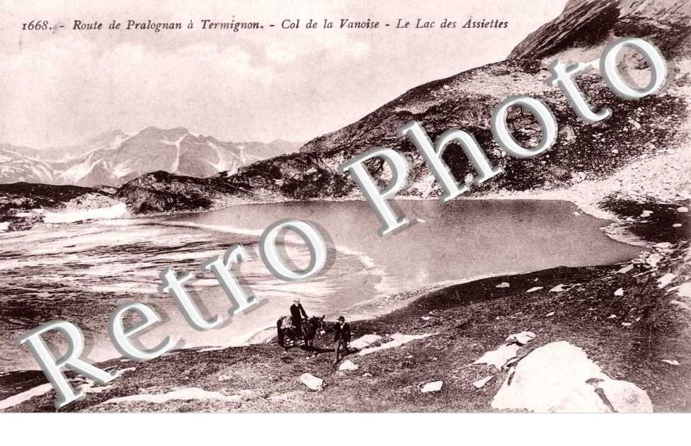 Col de la Vanoise et le Lac des Assiettes