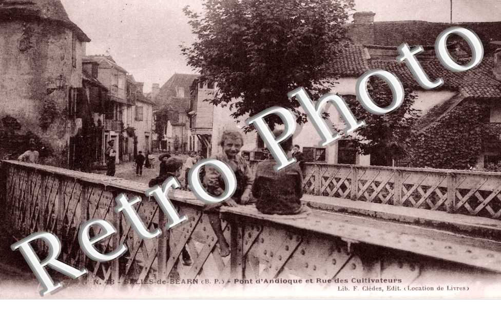 Pont d'Andioque et rue des Cultivateurs