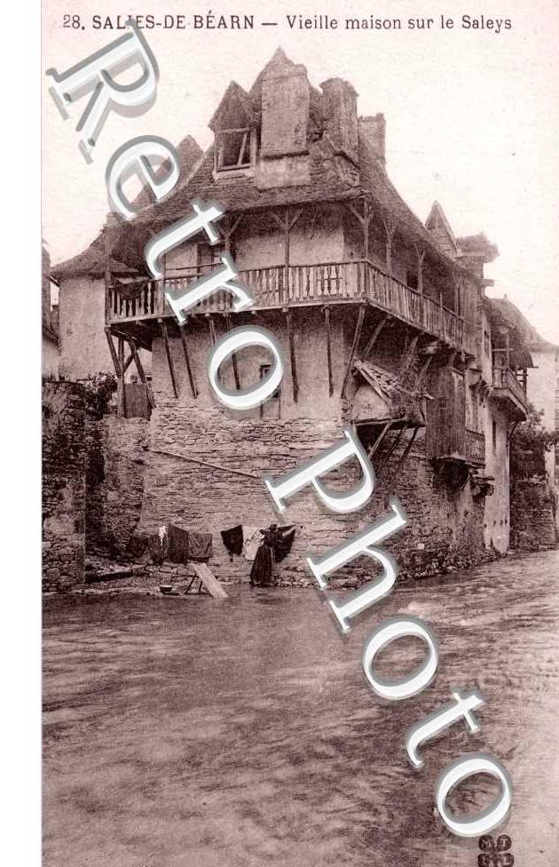 Vieille maison sur le Saleys