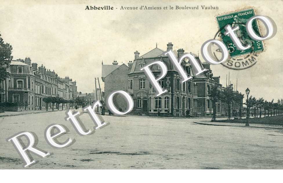 Avenue d&#039;Amiens et le Boulevrad Vauban