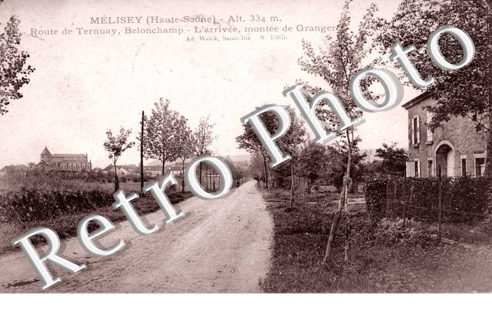 route de Ternuay, Belonchamp-l&#039;arrivee, montee de Grangeret