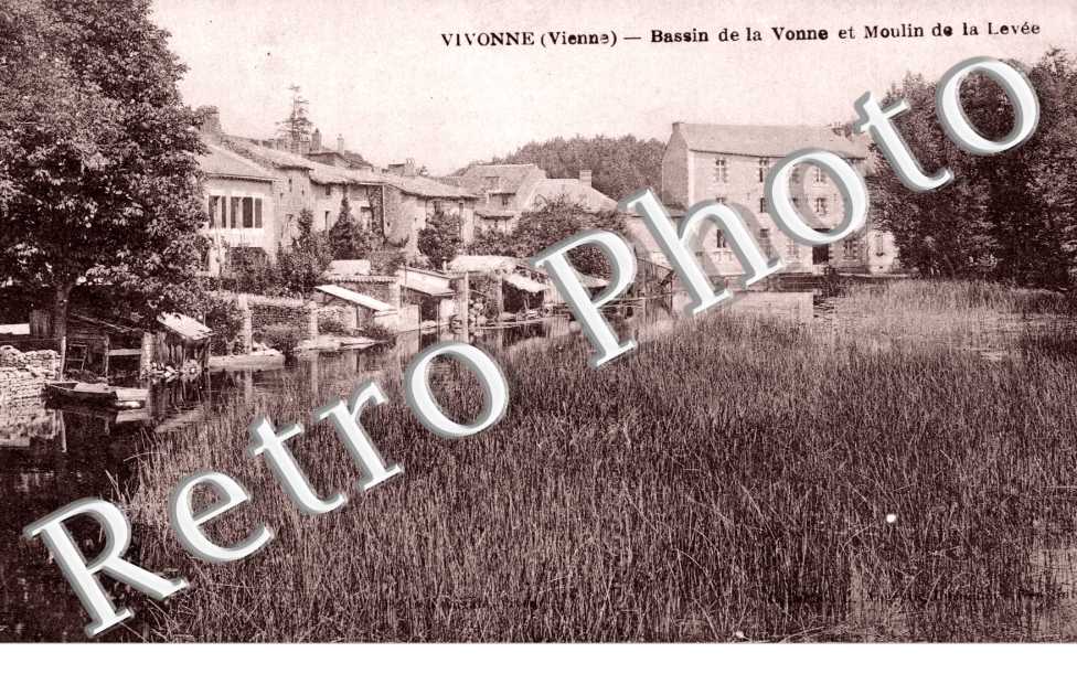 le Bassin de la Vonne et le Moulin de la Levee