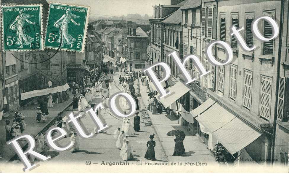 la Procession de la Fete-Dieu