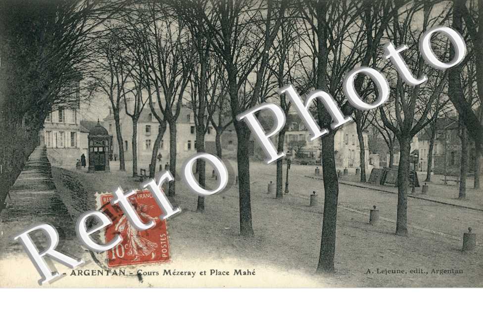 Cours Mezeray et Place Mahe