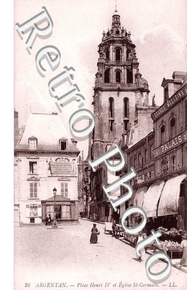 Place Henri IV et Eglise Saint-Germain