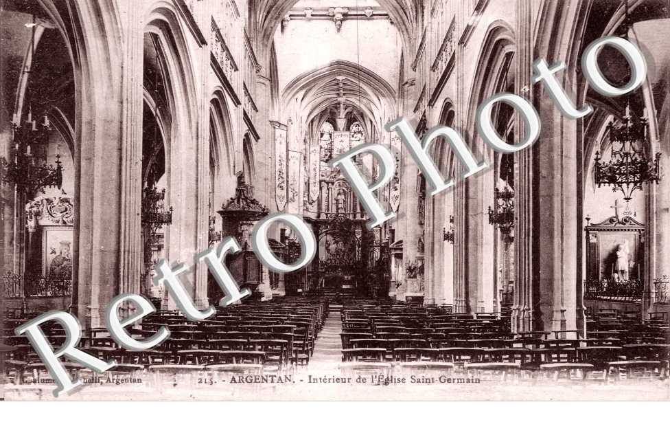 Interieur de l'eglise Saint Germain