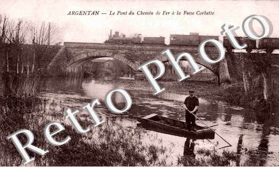 le Pont du Chemin de Fer a la Fosse Corbette