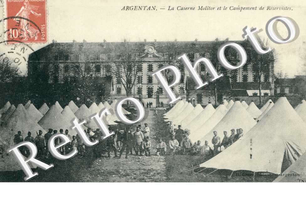 la Caserne Molitor et le Campement de Reservistes