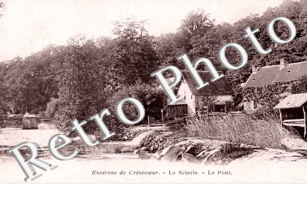la Scierie, le Pont