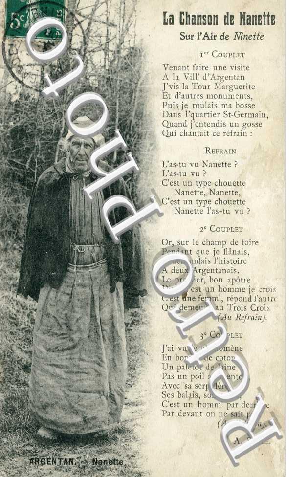 la chanson de nanette