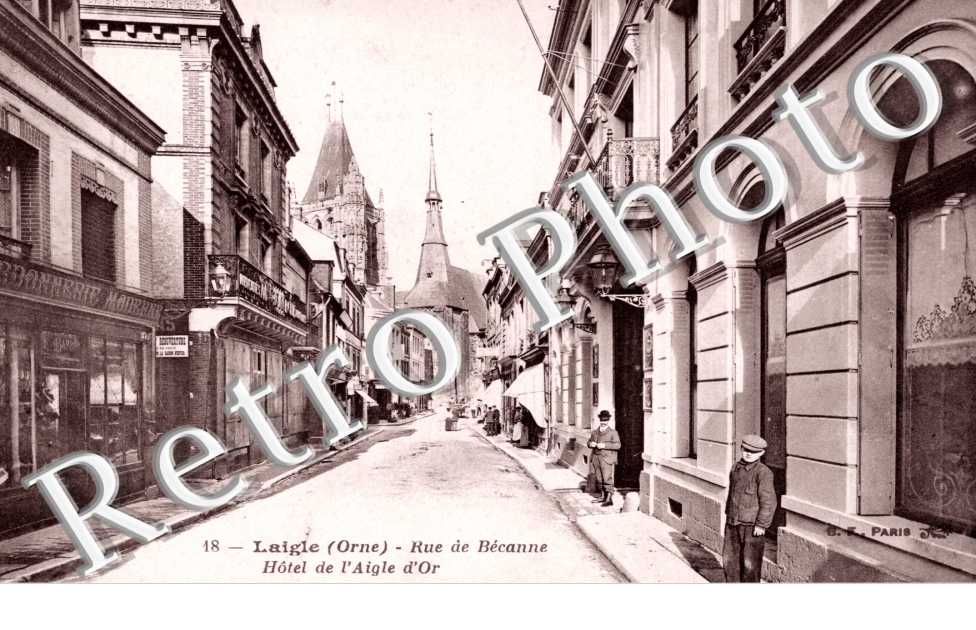 Rue de Becanne - Hotel de l&#039;Aigle d&#039;Or