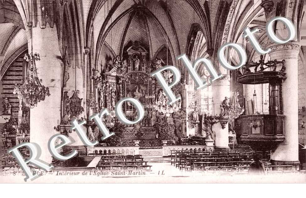Interieur de l&#039;Eglise Saint Martin