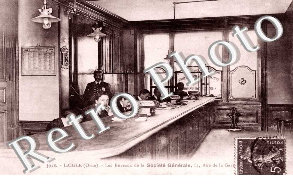 les bureaux de la Societe Generale 12 rue de la Gare