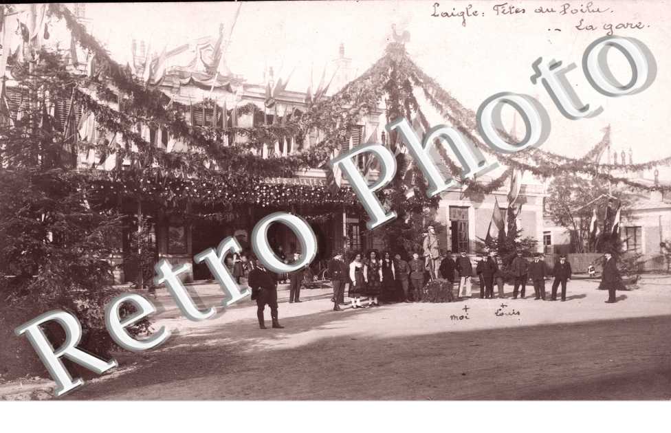 Fete du Poilu, la Gare