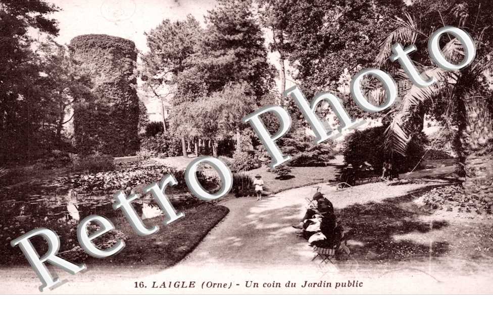 Un coin du jardin public
