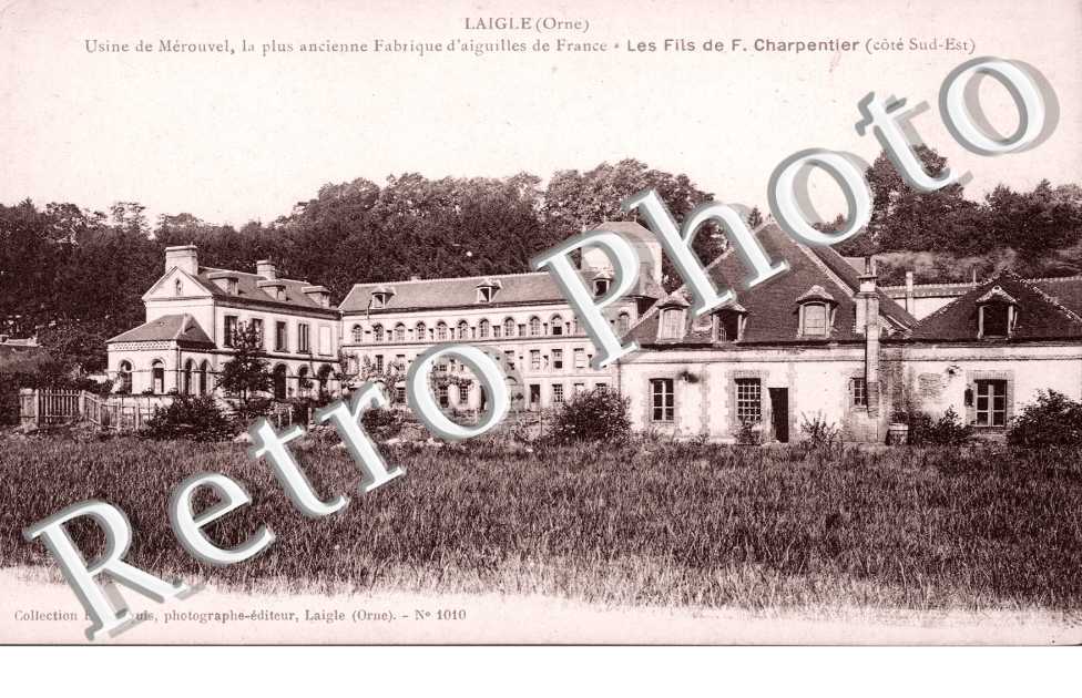 Usine de Merouvel la plus ancienne fabrique de France - les Fils de F. Charpentier